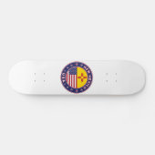 New Mexico, New Mexico sticker, telefooncase Persoonlijk Skateboard (Horizontaal)