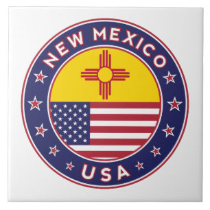 New Mexico, New Mexico sticker, telefooncase Tegeltje