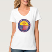 New Mexico, New Mexico t-shirt, smog T-shirt (Voorkant)