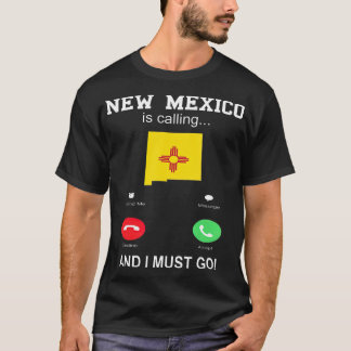 New Mexico noemt Funny Womens Mannen Phone T-shirt