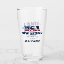 New Mexico patriottische trots gepersonaliseerd