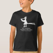 New Mexico Petroglyph Road Runner T-shirt (Voorkant)