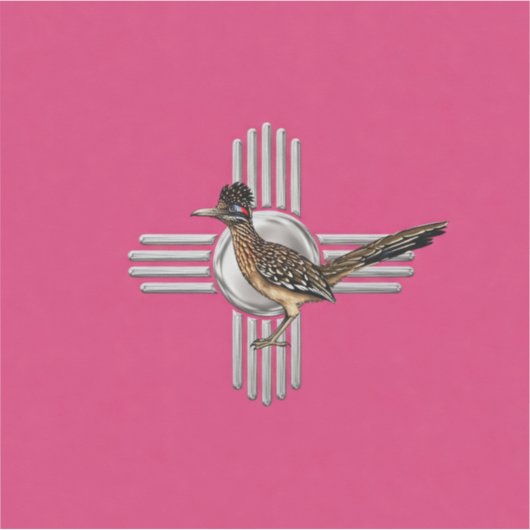 New Mexico Pink  Sticker (Voorkant)