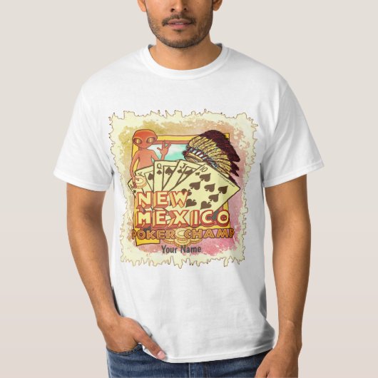New Mexico Poker T-shirt (Voorkant)