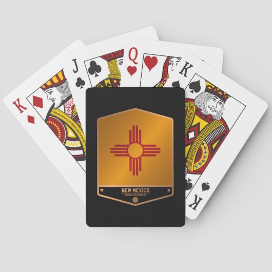 New Mexico Pokerkaarten (Achterkant)