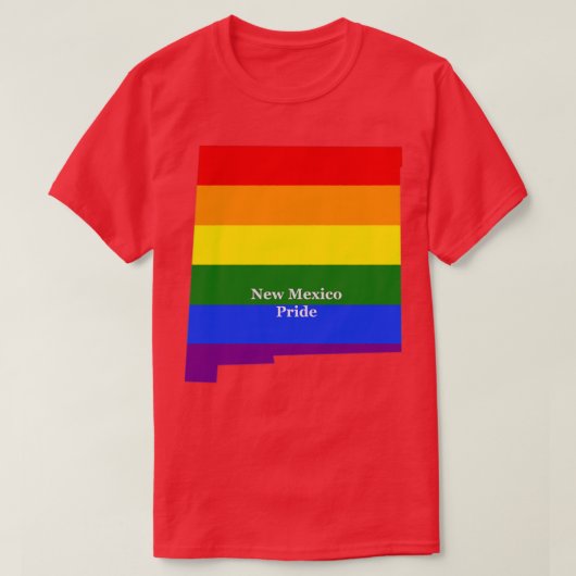 New Mexico Pride T-shirt (Design voorkant)