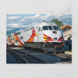 New Mexico Rail Runner Express in Santa Fe Briefkaart