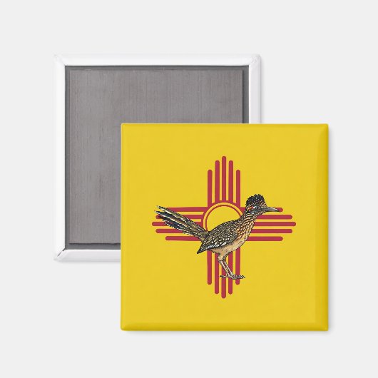 New Mexico Road Runner  Magneet (Voorkant / Achterkant)