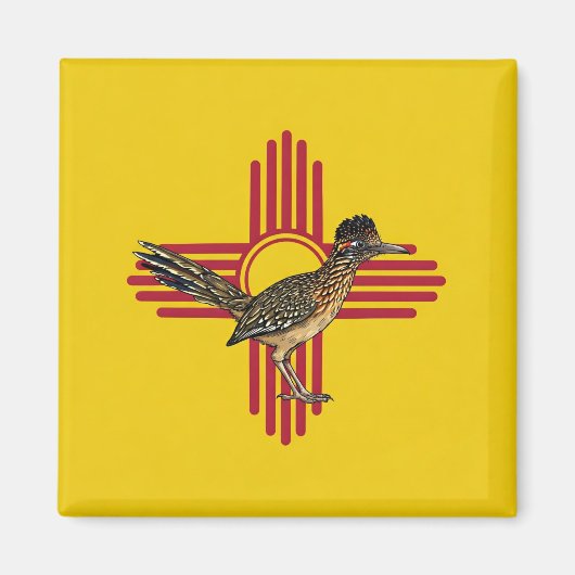 New Mexico Road Runner Magneet (Voorkant)
