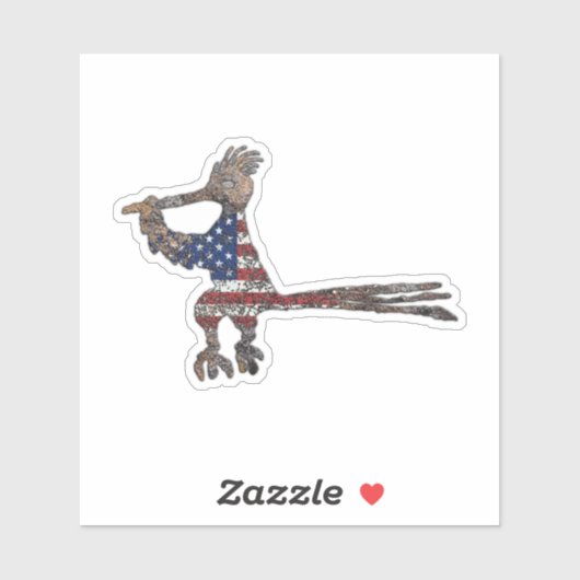 New Mexico Road Runner Sticker (Vel)