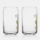 New Mexico Roadrunner having a beverage Blikvorm Glas (Rechts)