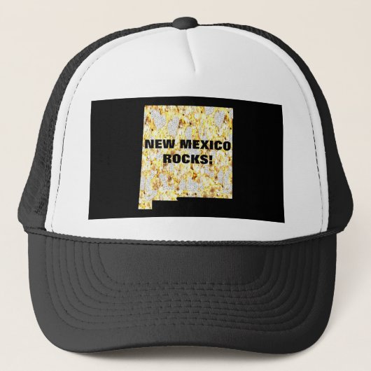NEW MEXICO ROCKS TRUCKER PET (Voorkant)