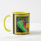 New Mexico Rode of Groene Chili Coffee Cup Mok (Links)