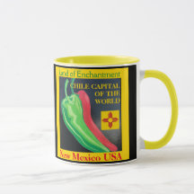 New Mexico Rode of Groene Chili Coffee Cup Mok