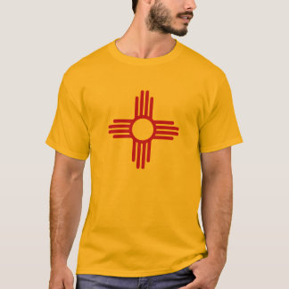 New Mexico Rode Zon Overhemd T-shirt