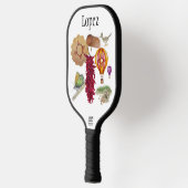 New Mexico Rood Chili Pinõn Zia Hete Luchtballon Pickleball Paddle (Links)