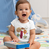 New Mexico Rood Chili Pinõn Zia Hete Luchtballon Romper