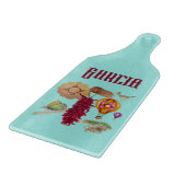 New Mexico Rood Chili Pinõn Zia Hete Luchtballon Snijplank (Hoek)