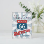 New Mexico Route 66  Amerika Briefkaart (Staand voorkant)