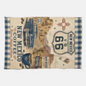 New Mexico Route 66 Coffee Zuidwest Theedoek (Horizontaal)