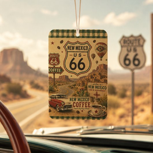 New Mexico Route 66 Desert Road Refresh Luchtverfrisser