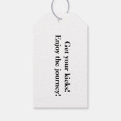 New Mexico Route 66 Fiesta Trails Cadeaulabel (Achterkant)