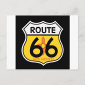 New Mexico Route 66 Shield Briefkaart (Voorkant)