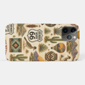 New Mexico Route 66 Woestijnsignaal Case-Mate iPhone Case (Achterkant (horizontaal))