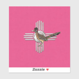 New Mexico Roze Sticker