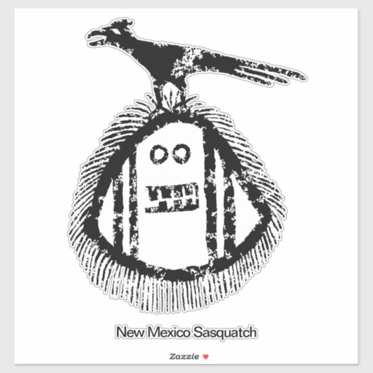 New Mexico Sasquatch Sticker (Vel)