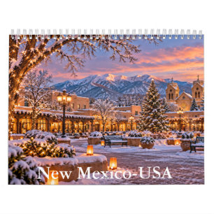 New Mexico Schitterende Reisagenda Kalender