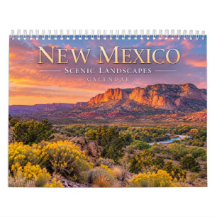 New Mexico Schitterende Reisagenda Kalender