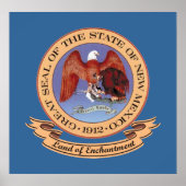 New Mexico Seal Poster (Voorkant)