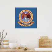 New Mexico Seal Poster (Keuken)