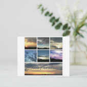 New Mexico Skies Briefkaart (Staand voorkant)