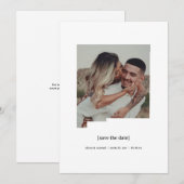 New Mexico Sla de datum fotokaart op Save The Date (Voorkant / Achterkant)