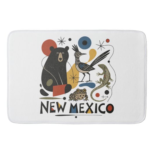 New Mexico Southwest Spirit Badmat (Voorkant)