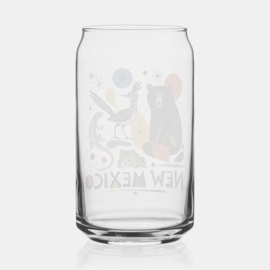New Mexico Southwest Spirit Blikvorm Glas (Voorkant)