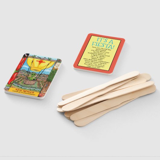 New Mexico Souvenir Alien Hot Air ballon Fiesta Handwaaier (Niet-gemonteerd)