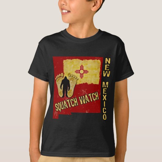 New Mexico Squatch Watch T-shirt (Voorkant)