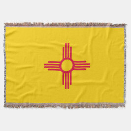 New Mexico Staat Vlag Print Patriottisch Deken