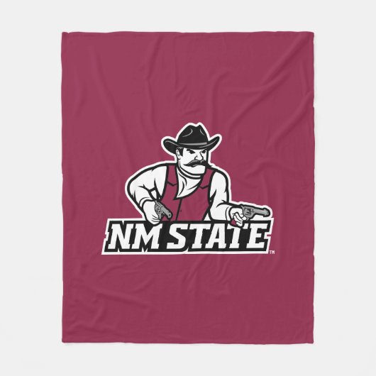 New Mexico State Aggies Fleece Deken (Voorkant)