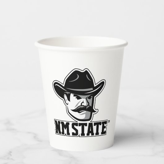 New Mexico State Aggies Papieren Bekers (Voorkant)