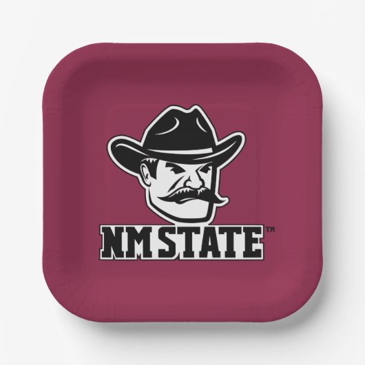 New Mexico State Aggies Papieren Bordje (Voorkant)