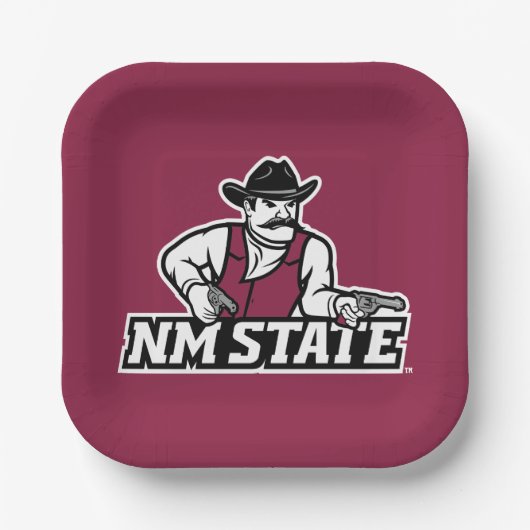 New Mexico State Aggies Papieren Bordje (Voorkant)