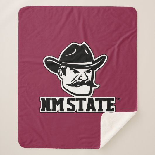 New Mexico State Aggies Sherpa Deken (Voorkant)