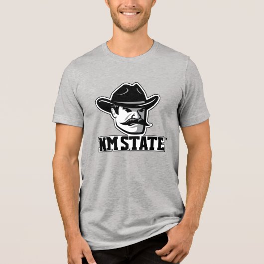 New Mexico State Aggies Tri-Blend Shirt (Voorkant)
