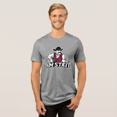New Mexico State Aggies Tri-Blend Shirt (Voorkant volledig)