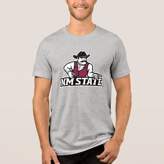 New Mexico State Aggies Tri-Blend Shirt (Voorkant)
