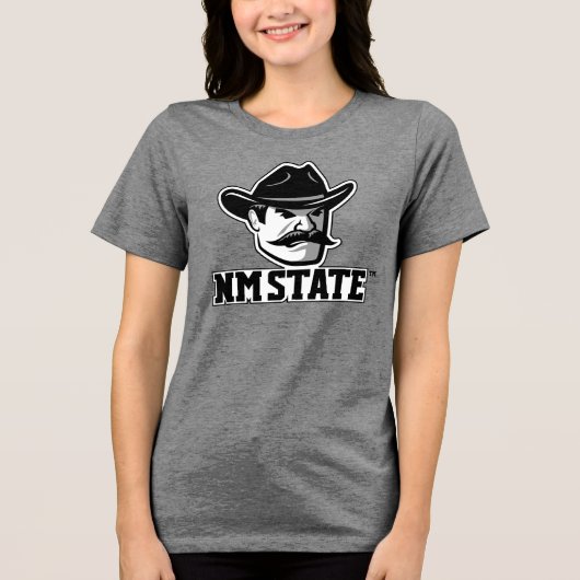 New Mexico State Aggies Tri-Blend Shirt (Voorkant)